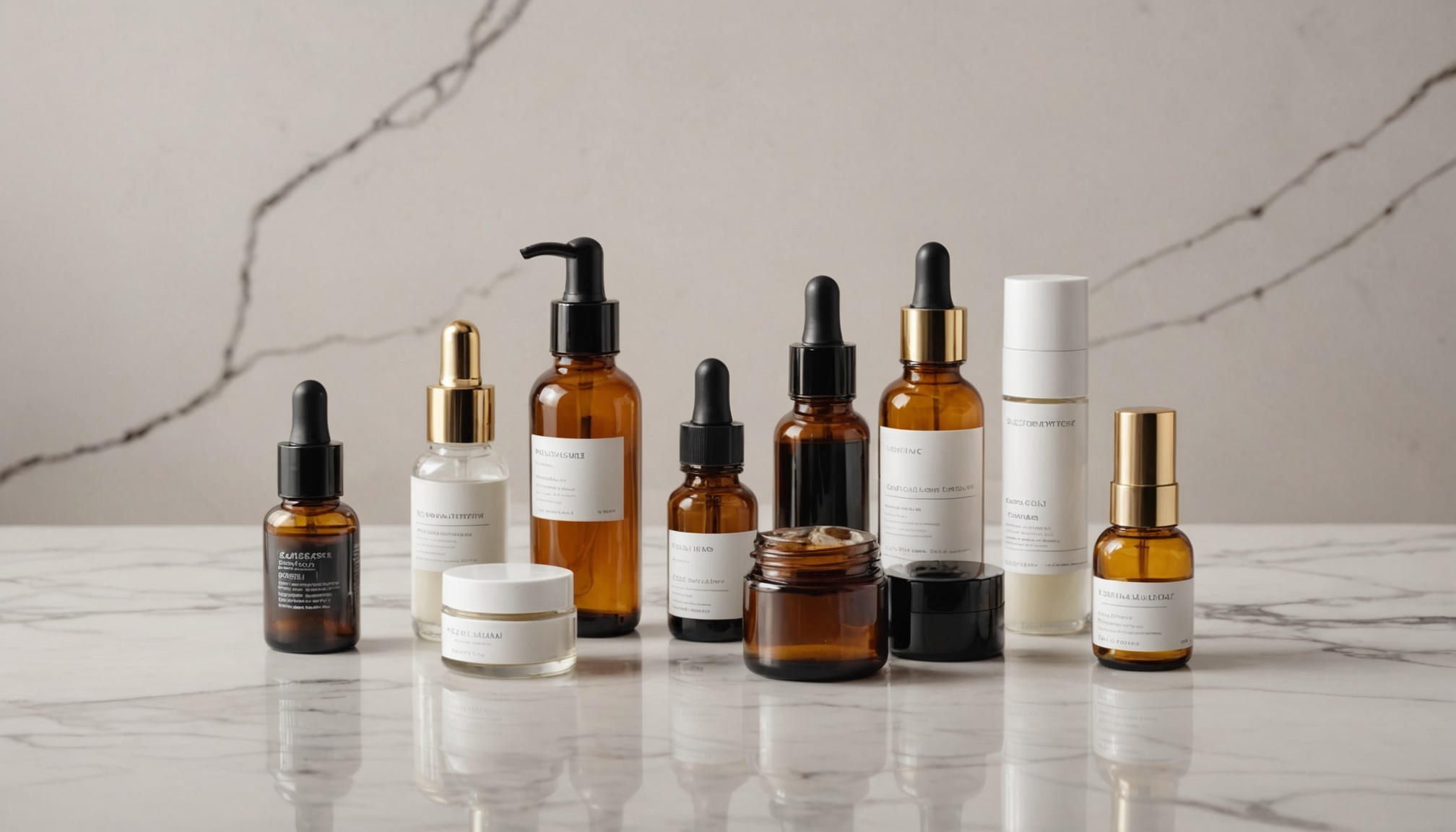 Produits de soin anti-âge (sérum, crème) pour une routine parapharmacie anti âge